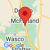 Map of Mc Farland, CA US